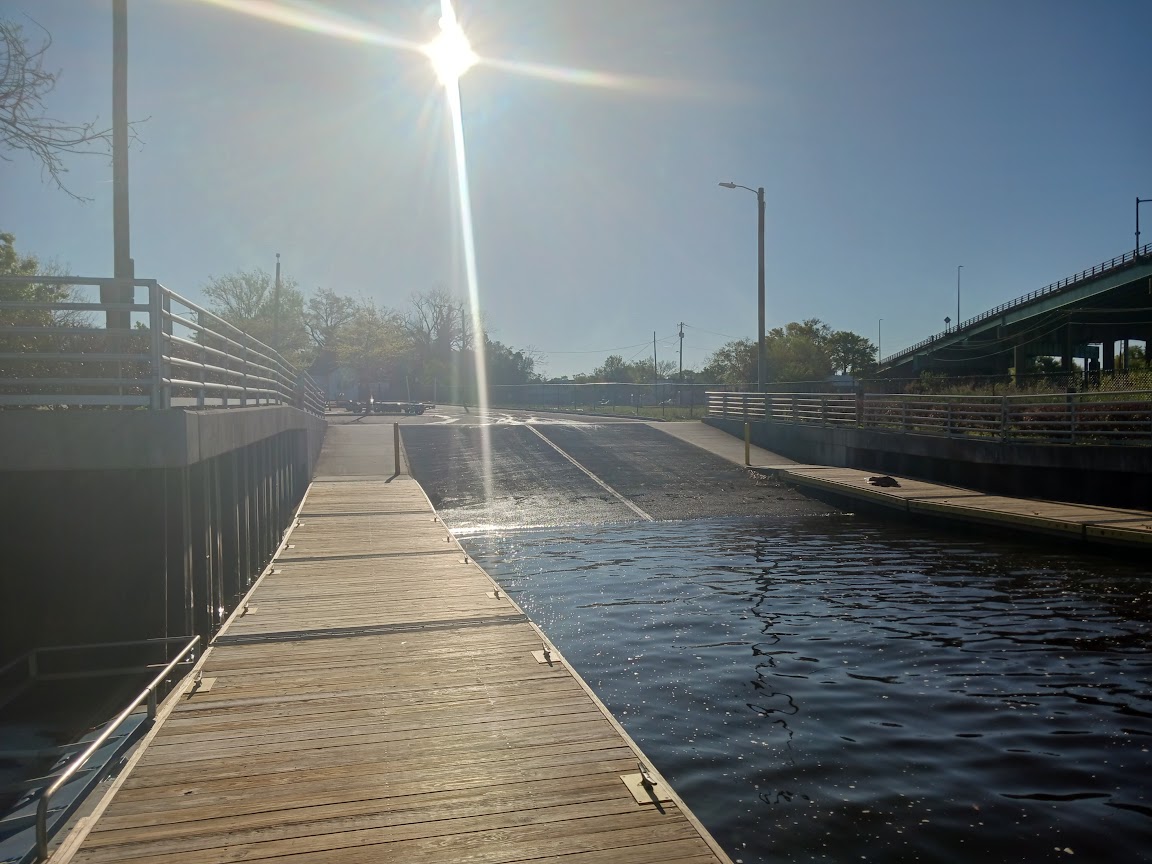 dram tree park boat ramp, nc